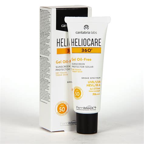 heliocare sunscreen spf 50